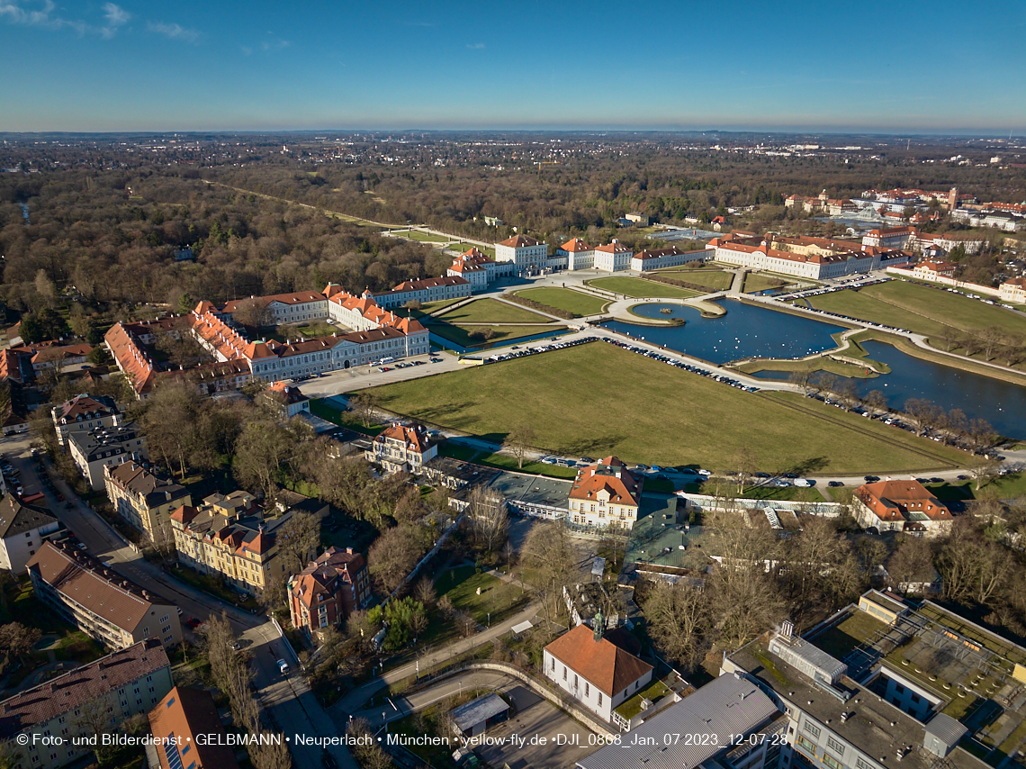 07.01.2023 - Umgebung vom Schloß Nymphenburg